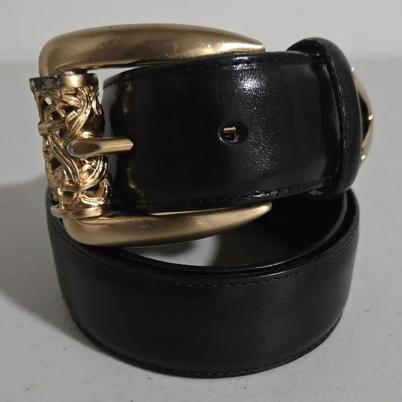 Brighton | Accessories | Brighton 993 Black Leather Belt  display picture 1
